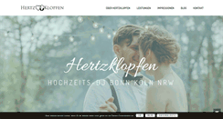 Desktop Screenshot of hertzklopfen.de
